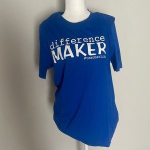 Difference Maker Teacher Graphic Tee